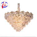 Ceiling Lamps Modern Round Circle Pendant Glass Chandelier Led Pendent Light